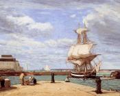 尤金 布丹 : Honfleur, the Port